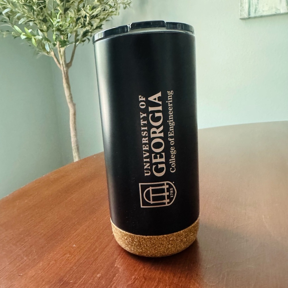 University of Georgia Black Tumbler
